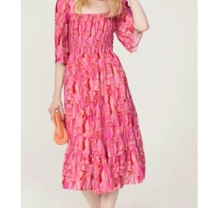 ba&sh NWT Robe Teoli dress in Rose size 0
